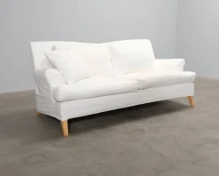 Fogia Camera 2-sits soffa vit