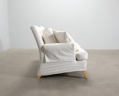 Fogia Camera 2-sits soffa vit