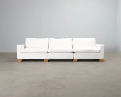 Fogia Rock 4-sits soffa vit