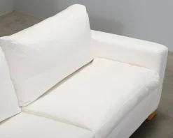 Fogia Rock 4-sits soffa vit