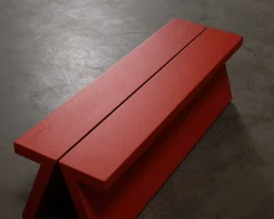 Fogia Supersolid Object 3 bänk röd