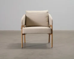 Forms & Objects Viola utefåtölj beige