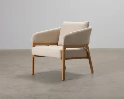 Forms & Objects Viola utefåtölj beige