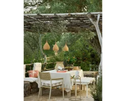 Forms & Objects Vitara utebord 180 cm beige