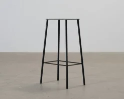 Frama Adam barpall 76 cm svart / läder