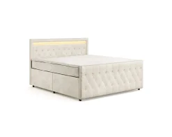 Franco sängram 180 cm beige