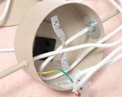 Globen Lighting Curve 5 pendellampa beige