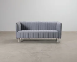 Gärsnäs Kvilt 2-sits soffa mörkgrå