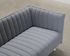 Gärsnäs Kvilt 2-sits soffa mörkgrå