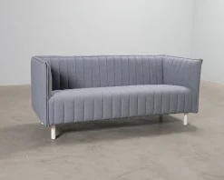 Gärsnäs Kvilt 2-sits soffa mörkgrå