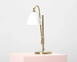 GUBI Bestlite BL1 bordslampa mässing / benporslin