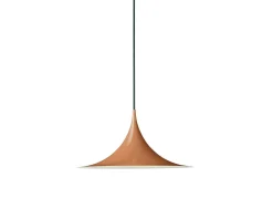 Gubi Semi pendellampa ø 30 cm Glossy Roasted Pumpkin