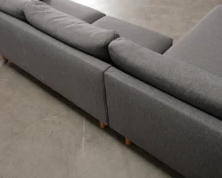 Hakola Cosy Pocket 4-sits divansoffa grå