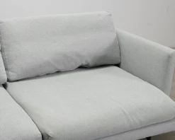 Hakola Lazy 4-sits divansoffa grå