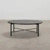 Hakola Round soffbord ø 90 cm svart