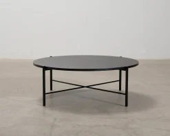Hakola Round soffbord ø 90 cm svart