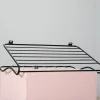 Hat Rack vägghylla svart