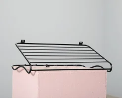 Hat Rack vägghylla svart
