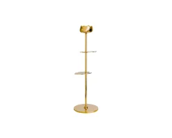 Hilke Ninfea Alta ljusstake 30 cm mässing