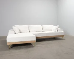Homitis 3-sits divansoffa naturvit