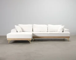 Homitis 3-sits divansoffa naturvit