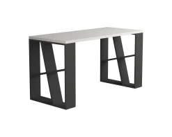 Honemey skrivbord grå