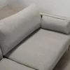 HT Collection Donna 3-sits soffa ljusgrå