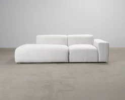 ikimakee Kamu 3-sits soffa med öppet avslut ljusgrå