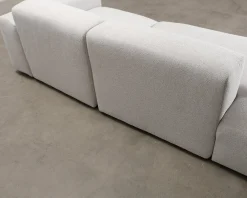 ikimakee Kamu 3-sits soffa med öppet avslut ljusgrå