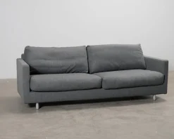 Interface 2-sits soffa mörkgrå