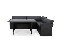 James Light 5-sits loungegrupp svart