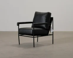 Jonas Ihreborn Seventy Five fåtölj svart
