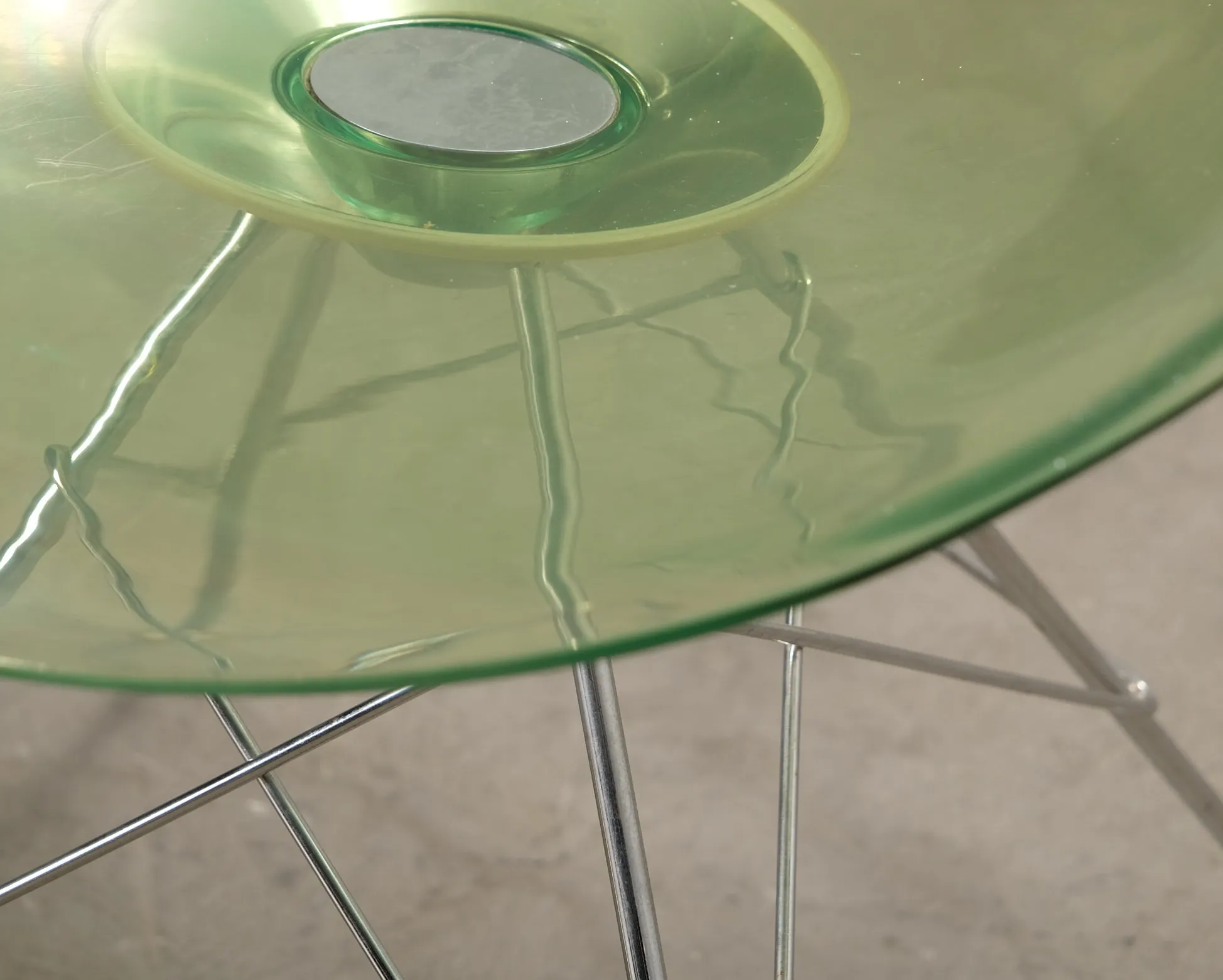 Kartell Ero|S| stol ljusgrön