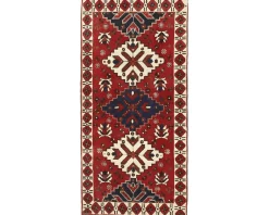 Kashghai orientalisk matta 96 x 200 cm