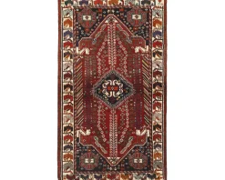Kashghai orientalisk matta 127 x 222 cm