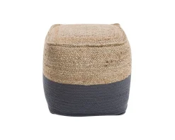 Kirama puff beige / blå