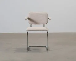 Knoll Cesca stol med armstöd beige