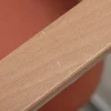 Knoll Cesca stol med armstöd röd / bok