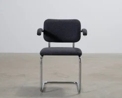 Knoll Cesca stol mörkgrå