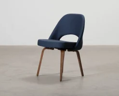 Knoll Eero Saarinen Executive Chair stol mörkblå