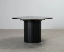 Kopparbo förlängningsbart matbord 130-180 cm svart