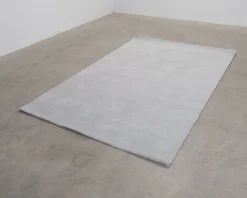 Layered Classic Solid Wool ullmatta 180 x 270 cm cm Blue Clair