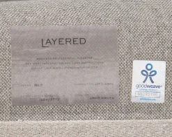 Layered Classic Solid Wool ullmatta 180 x 270 cm Capulet Olive