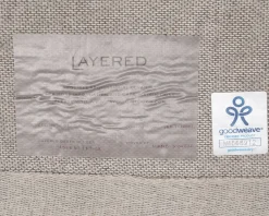 Layered Classic Solid Wool ullmatta 180 x 270 cm Capulet Olive
