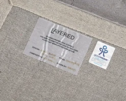 Layered Classic Solid Wool ullmatta 300 x 400 cm Blue Clair