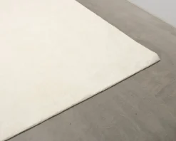 Layered Classic Solid Wool ullmatta 300 x 400 cm Bone White