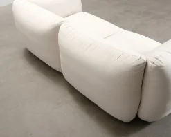 Layered Lotta Agaton 2-sits soffa naturvit