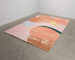Layered Poppykalas Flower Field matta 295 x 395 cm