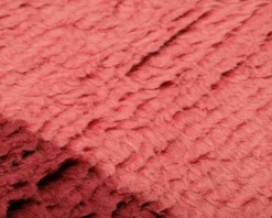 Layered Shaggy Edge ullmatta 180 x 270 cm Rose