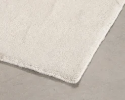 Layered Solid PET matta 257 x 350 cm Bone White